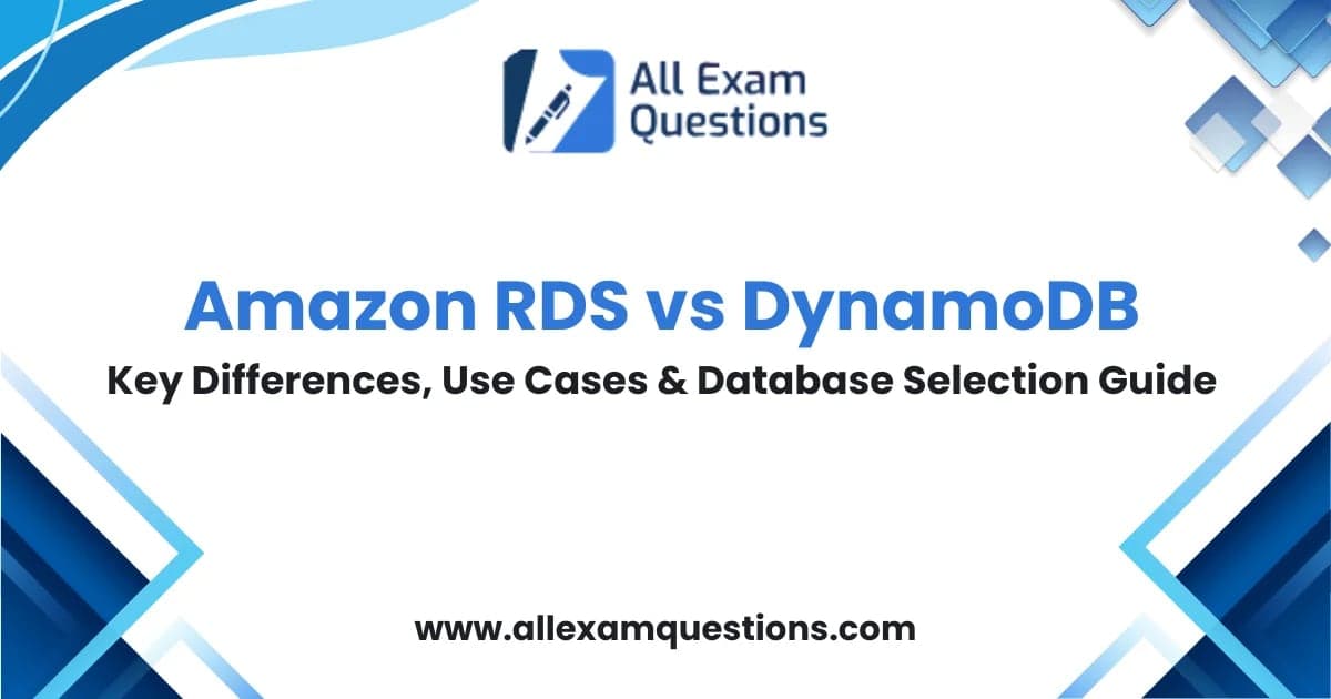 Amazon RDS vs DynamoDB: Key Differences, Use Cases & Database Selection Guide