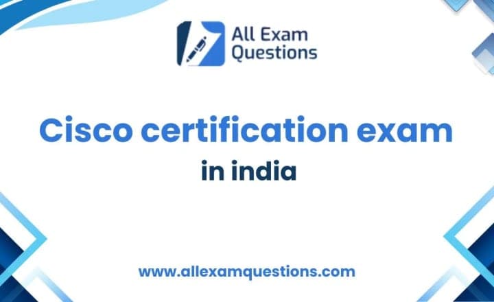 Cisco certification exam in india